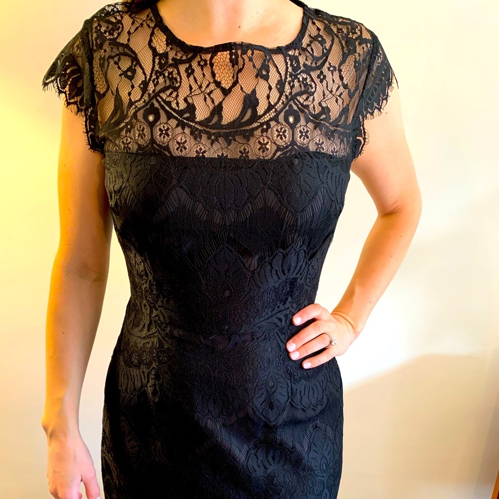 BB Dakota Black Lace Dress